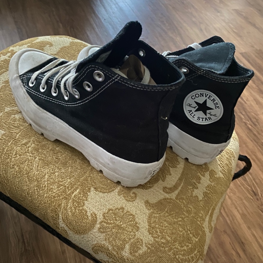 Converse Lugged All Star Black High-Top Sneakers  7